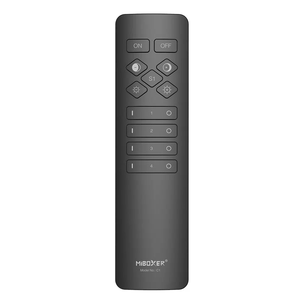 C1 2,4GHZ kaugjuhtimispult monokroomsetele ja CCT lintidele. Magnetilise seinakinnitusega.