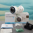 Ezviz H3 ārtelpu Viedā 3K videokamera ar cilvēku un mašīnu uztveršanu, krāsainu nakts redzamību, sirēnu, trauksmes gaismu, IP67, divvirzienu audio