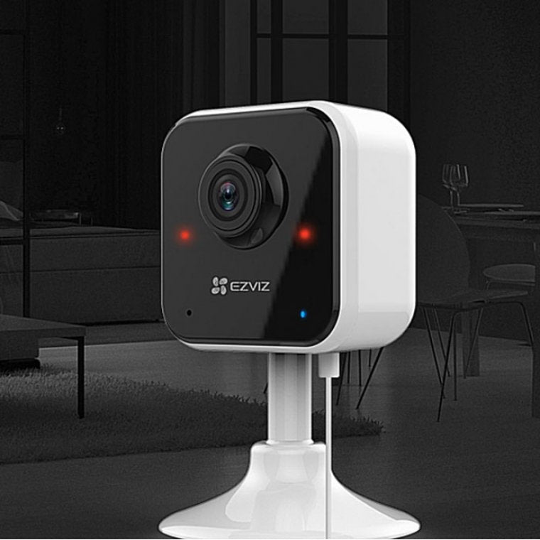 EZVIZ H1C Wi-Fi siseruumide videokaamera, 2 Mpix,2.8 mm @ F2.0, 130°,1920 x 1080 @20fps, 5V DC USB kaudu, sisseehitatud Micro SD/SDHC/SDXC pesa, kuni 256 GB.