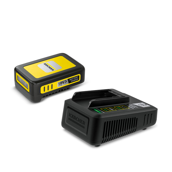 Kärcher 18 V / 2.5 Ah Battery starter kit with quick charge charger