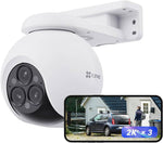 EZVIZ CS-H80f kolmekordse objektiiviga Wi-Fi PTZ välikaamera