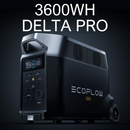 Portable charging station/battery (EcoFlow DELTA PRO) battery capacity 3600Wh, EcoFlow