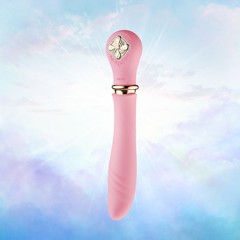 DESIRE vibrējoša ierīce ar priekš-uzsildīšanas funkciju līdz 42°,rozā krāsa,skatīt aprakstu,diskrēta piegāde melnā iepakojumā