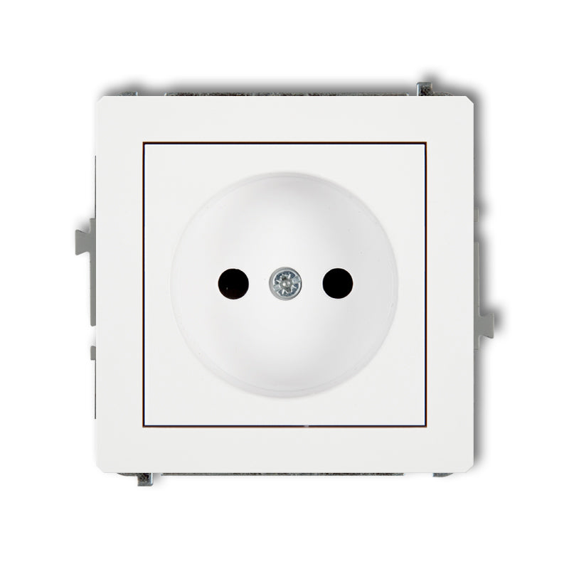 1-poolne pesa, mehaaniline DECO ilma maanduseta, z/a, IP20, valge