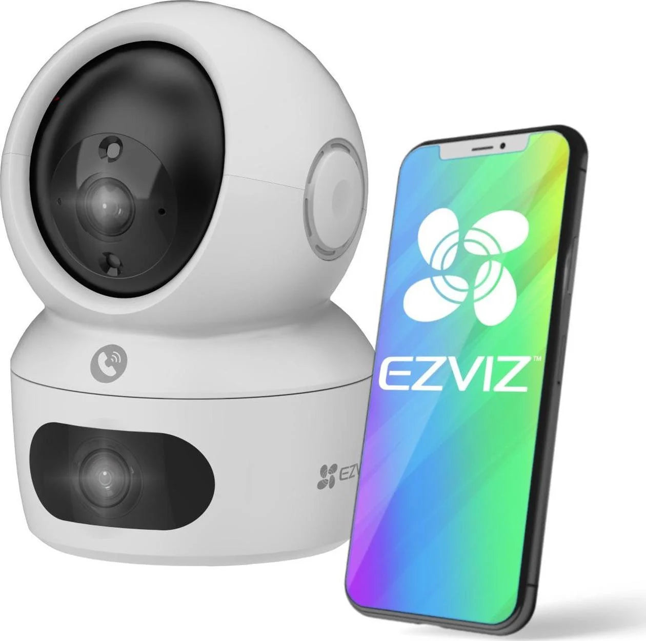 EZVIZ H7c Dual, 4mp, balta - divu objektīvu kamera  4mp izšķirtspēja abiem objektīviem; • Panorāmas skats un divvirzienu saruna; • AI atbalstīta cilvēka formas noteikšana; • Vieda krāsu nakts redzamība.
