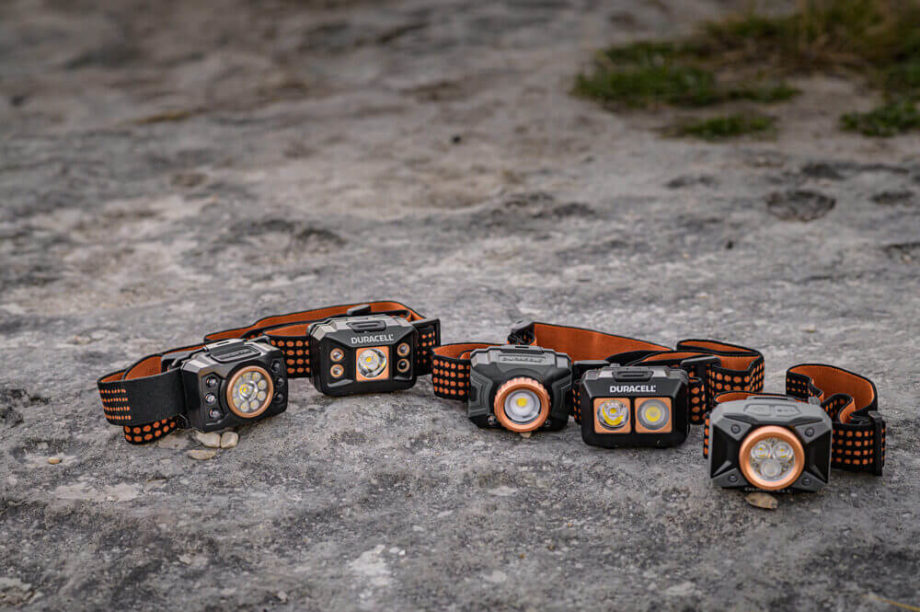 Duracell 550LM LED galvas lukturis, ar iekļautām 3 x 3AAA baterijām