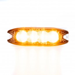 12W LED hoiatusvalgusti/strobo, 30x98 mm, 12W, 9V - 32V, 1700 - 1800K