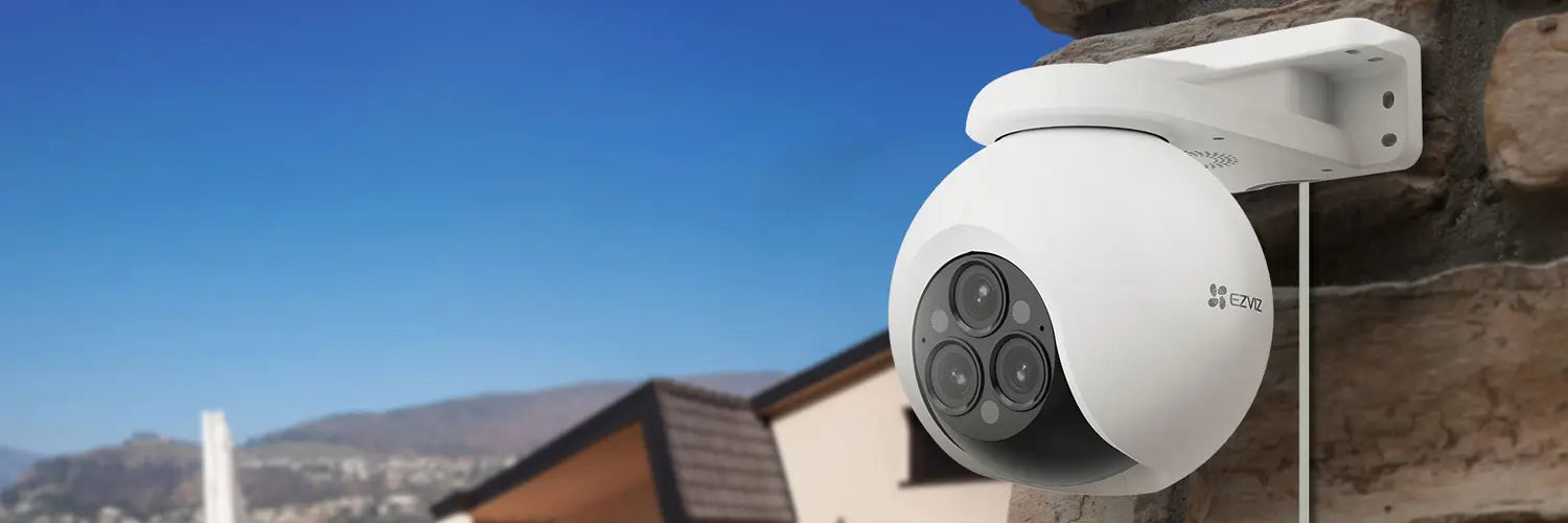 EZVIZ CS-H80f kolmekordse objektiiviga Wi-Fi PTZ välikaamera