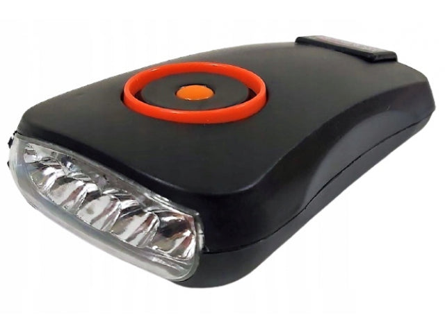 Velosipēda lukturis priekšējais un aizmugurējais KK-807 barošana:3x AA R6 baterijas (nav iekļautas)