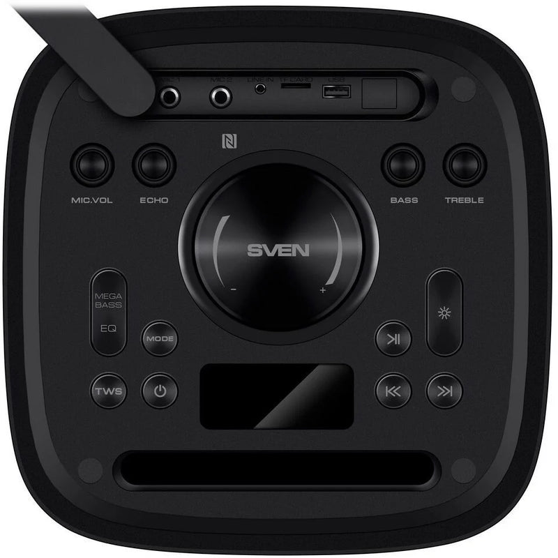 VEN PS-930 ballīšu skaļrunis ar Bluetooth, karaoke un FM radio