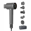 AENO Professional Hair Dryer HD5G combines advanced AI technology with multifunctional control, grey