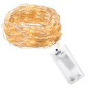 LED gaismas virtene ar 20 LED lampiņām, 2,20 m, silti balta, darbināma ar baterijām, lietošanai telpās