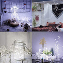 LED gaismas virtene ar 20 auksti baltām diodēm, 2,2 m, lietošanai telpās