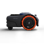 800 m²_Zāliena robots SEGWAY Navimow i108E, darbojas bez kontūras kabeļiem, lieliska izvēle kompaktam dārzam.