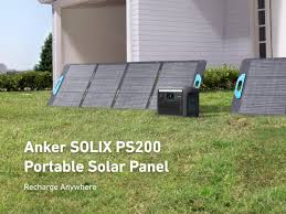 Anker SOLIX foldable solar panel (200 W)