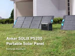 Anker SOLIX salokāms saules panelis (200 W)