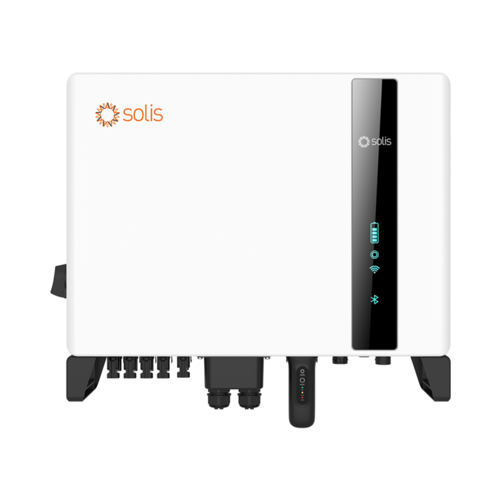 Solis S6-EH3P8K-H-EU 8 kW trīsfāžu hibrīdais invertors, augstsprieguma akumulatoram