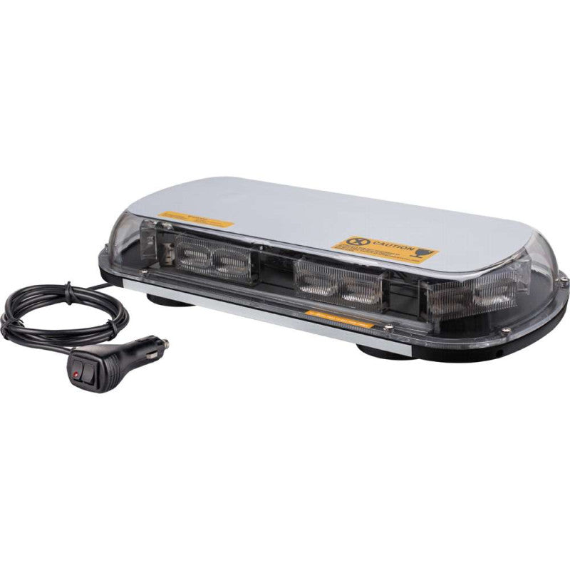 Светодиодная магнитная мигающая световая панель 32 светодиода 450 мм оранжевого цвета