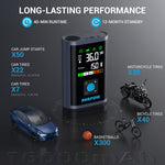 Starter ja õhukompressor JP3, 3000A, 16000 mAh, kuni 8,0 L bensiin / 4,5 L diisel, 150 PSI, USB-C PD 30 W, LED-esilatern, pihustid kaasas