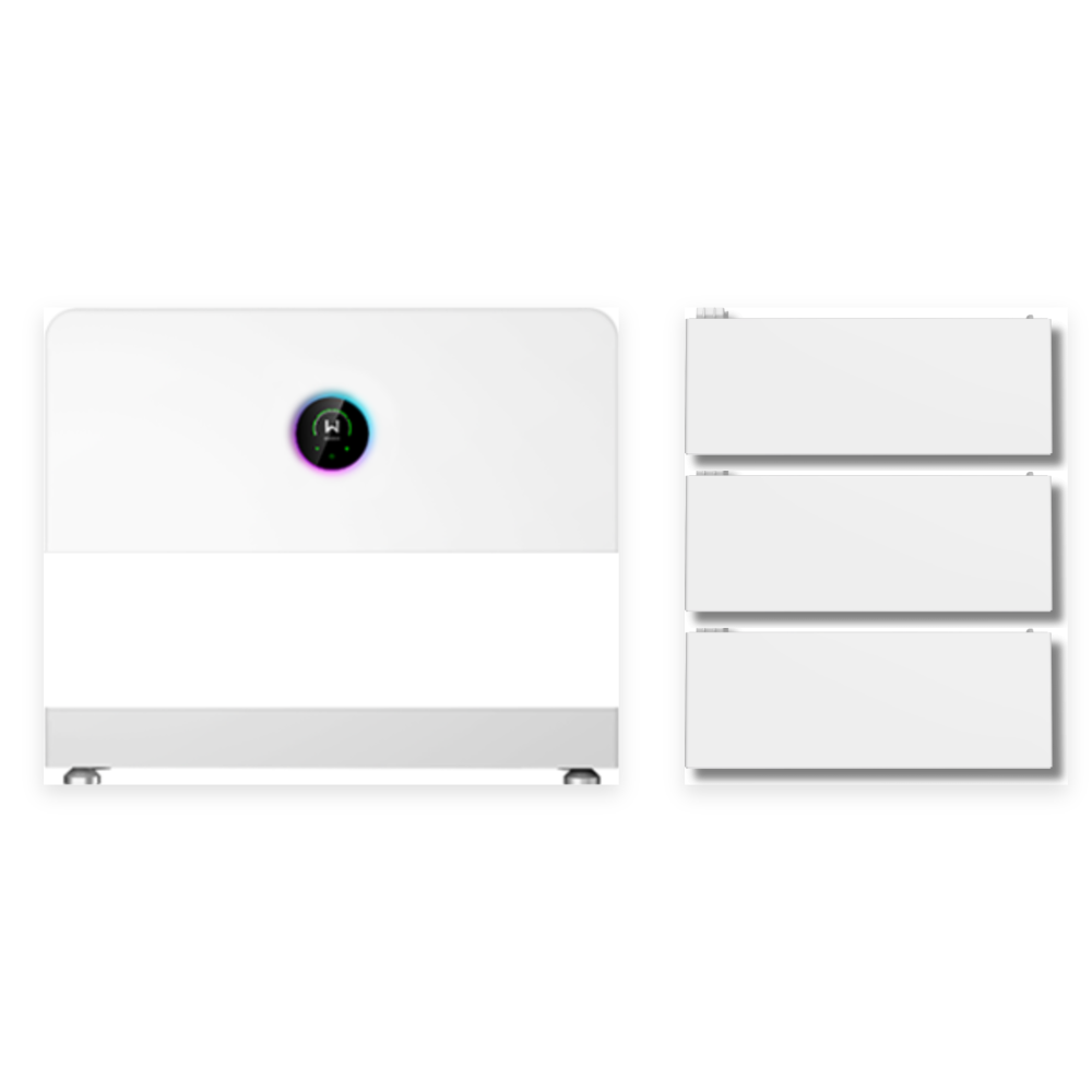 Hibrīda komplekts 15 kW 3F + 24,96 kWh: GoodWe ESA 15 kW 3F invertors + 3× ESA 8,3 kWh modulis