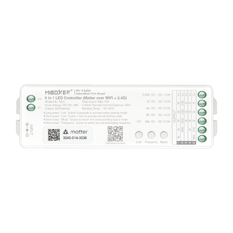 ML5 5-in-1 kontroller (WiFi + 2,4 GHz)