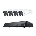 Reolink PoE P330 4K Ultra HD colour night vision video surveillance camera, powered by internet cable or 12v power supply