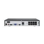 NVS8 8-channel PoE NVR for reliable round-the-clock recording Support up to 12MP Power over Ethernet 8-channel Built-in 2TB HDD