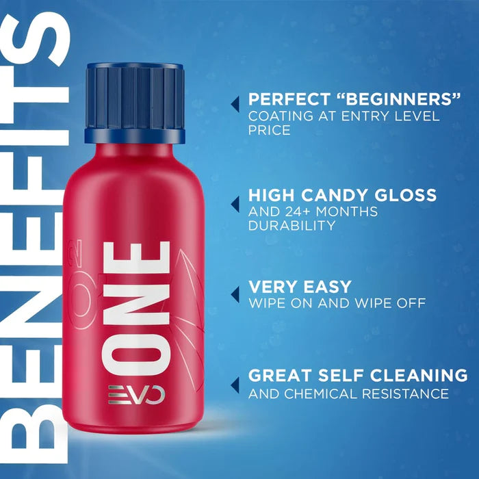 GYEON Q² ONE EVO 50ml LIGHT BOX - Body ceramic coating with durability up to 24 months or 25 thousand. km