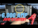_PIEGĀDE 5. DIENU LAIKĀ!!!_Jaudīgākais Eiropā_AVAPOW 12V automašīnu laivu, traktoru starteris (Booster)ar 6000A starta jaudu,skatīt aprakstu