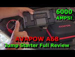 Euroopa kõige võimsam_AVAPOW 12V Booster 6000A stardivõimsusega, vt kirjeldus.