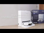 EZVIZ RS2 — робот-камера-пылесос, площадь уборки 300 м² на одной зарядке + влажная уборка с вращающимися щетками + голосовое управление