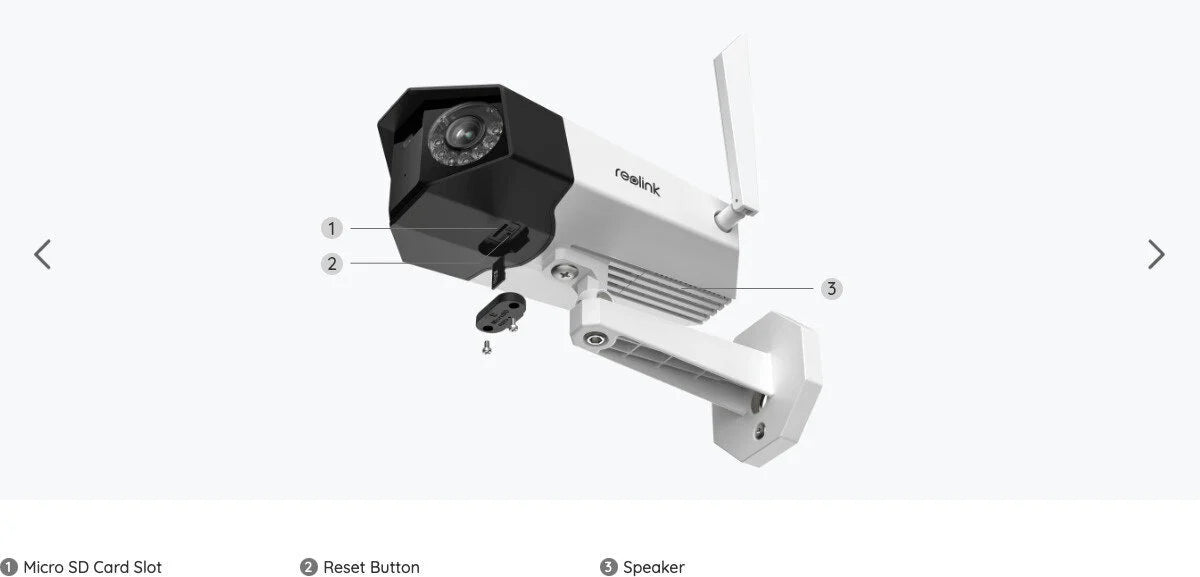 Reolink Duo 4K Wifi Camera Dual lens 180° panorama,5GHz/2.4GHz WiFi