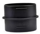 Savienojuma stiprinājums priekš 75mm atveres,melns(Vevor dīzeļa sildītajiem)