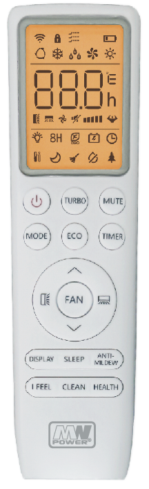 SPLIT ceiling air conditioner 70m2 TOP 24K (outdoor + indoor unit) R32, 24000BTu