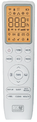 SPLIT ceiling air conditioner 70m2 TOP 24K (outdoor + indoor unit) R32, 24000BTu