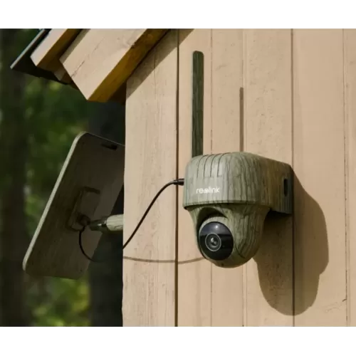 Reolink G450 4K - bezvadu 4G mednieku videokamera + Solārais panelis  Mednieku 4G videokamera manuāli grozāma 360° grādu diapazonā. Ideāli piemērota zemniekiem, medniekiem, tūristiem.  Kamuflāžas korpuss komplektā 32gb atmiņu karte.