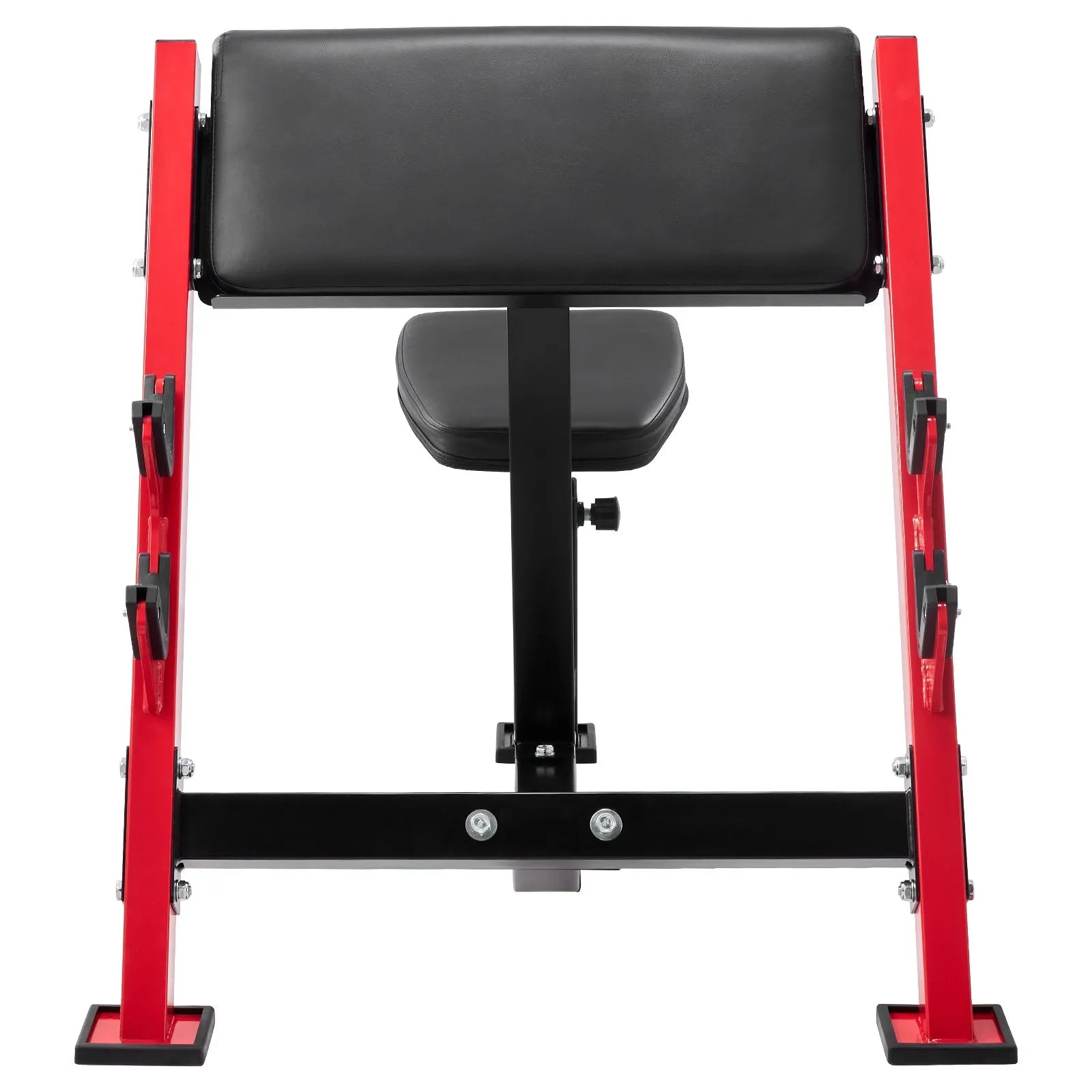 VEVOR bicepsu treniņu sols, regulējams spēka treniņu sols ar stieņa turētājiem, sēdošs izolēts roku trenažieris hantelēm un stienim, 299 kg nestspēja, mājas sporta zālei