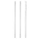 VEVOR Teleskopiskais baseina kāts 1–4,6 m, profesionāls regulējams tīrīšanas kāts ar 2 pagarinājuma sekcijām, pastiprināts turētājs tīkliņam, birstei un putekļsūcēja uzgalim