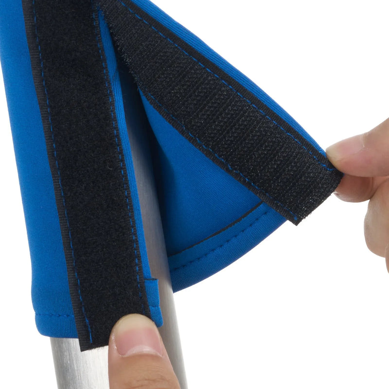 VEVOR baseina margas 139,7 × 81,3 cm, nerūsējošā tērauda drošības margas ar pamatplāksni iekštelpu un āra baseiniem, baseina drošības margas klājiem, pret rūsu noturīgs satvēriena stienis ar roktura pārklājumu un piederumiem spa zonām