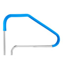 VEVOR baseina margas 117 × 94 cm, nerūsējošā tērauda (iepriekš samontētas) margas iekštelpu un āra baseiniem, baseina drošības margas klājiem, pret rūsu noturīgs satvēriena stienis ar zilu roktura pārklājumu un piederumiem spa zonām