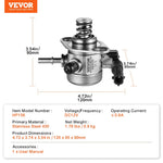 VEVOR augstspiediena degvielas sūknis Hyundai Accent, Sonata, Tucson, Veloster un Kia Forte5, Optima, Rio 2015–2017 1,6 l L4, aizvieto GDP404, M73176, 353202B220, 35320-2B220, HM10054