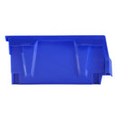 VEVOR plastmasas uzglabāšanas kastes 279 x 127 x 127 mm, piekarināmas un sakraujamas organizēšanas kastes, smagās klases uzglabāšanas konteineri skapim, virtuvei, birojam vai pieliekamajam, 12 gab., zila/sarkana