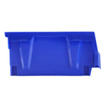VEVOR plastmasas uzglabāšanas kastes 279 x 127 x 127 mm, piekarināmas un sakraujamas organizēšanas kastes, smagās klases uzglabāšanas konteineri skapim, virtuvei, birojam vai pieliekamajam, 12 gab., zila/sarkana