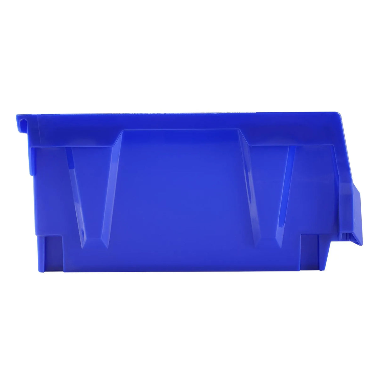 VEVOR plastmasas uzglabāšanas kastes 279 x 279 x 127 mm, piekarināmas un sakraujamas organizēšanas kastes skapim, virtuvei, birojam vai pieliekamajam, 6 gab., zila/sarkana
