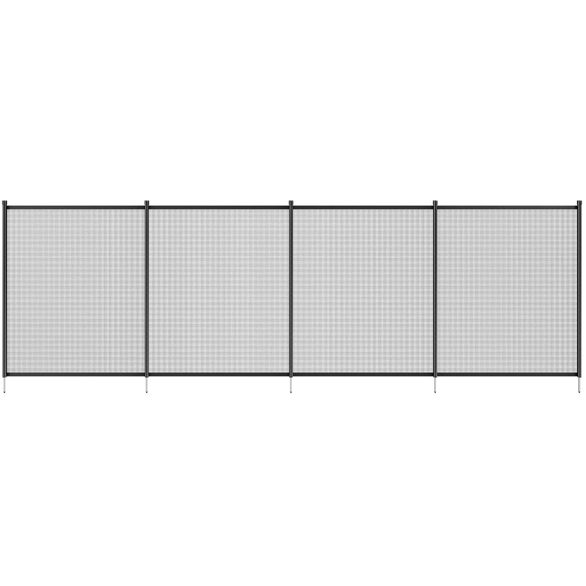 VEVOR baseina žogs 1,2 × 21,9 m, noņemams bērnu drošības žogs iebūvētiem baseiniem, viegli uzstādāms DIY peldbaseina žogs, 340 g/m² Teslin PVC sieta materiāls bērnu un mājdzīvnieku aizsardzībai