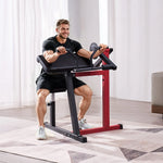 VEVOR bicepsu un tricepsu trenažieris 2 vienā, sēdošs izolēts roku treniņu sols spēka treniņiem, daudzfunkcionāls treniņu sols mājas sporta zālei