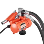 VEVOR degvielas pārsūknēšanas sūknis 12 V DC 57 l/min sprādziendrošs ar manuālu pistoli, izplūdes šļūteni un barošanas kabeli benzīnam, dīzeļdegvielai un petrolejai