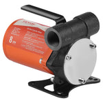 VEVOR degvielas pārsūknēšanas sūknis, 12 V DC, 30 l/min, 124 W, portatīvs elektriskais dīzeļdegvielas sūknis ar automātisku uzpildes pistoli, garu ieplūdes un izplūdes šļūteni benzīnam, dīzeļdegvielai, petrolejai un metanola maisījumiem