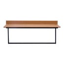 VEVOR piekarināms balkona galds 38 × 99 cm, salokāms margu galds ar 5 līmeņu augstuma regulēšanu, piemērots margām ar biezumu 2,5–13,5 cm, pasniegšanas galds balkonam un terasei