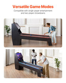 VEVOR klasiskā Roll and Score arkādes spēļu galda iekārta, 274 cm, iekštelpu skeeball spēļu galds ar LED elektronisko rezultātu skaitītāju, skaņu un automātisku bumbiņu atgriešanu, piemērots pieaugušajiem un bērniem, 4 bumbiņas komplektā